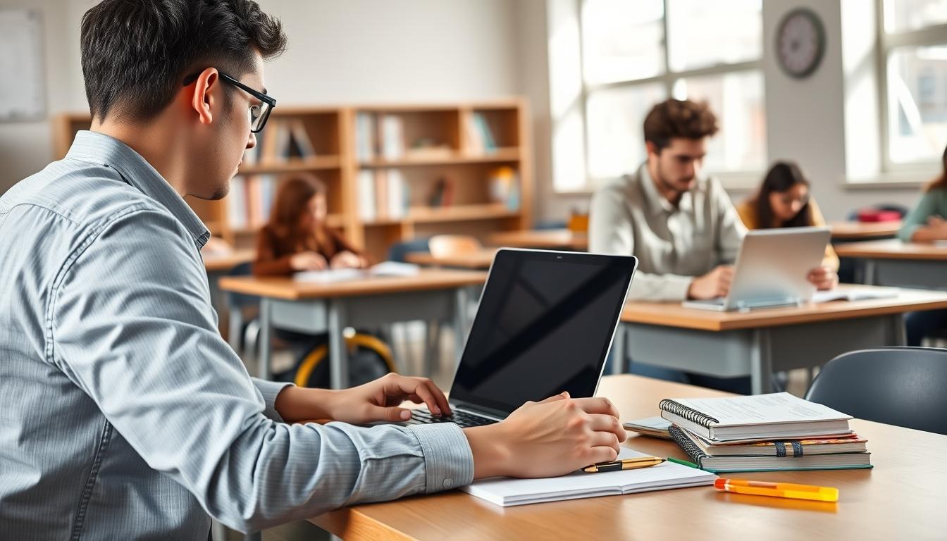 Organized study environment supporting productive learning